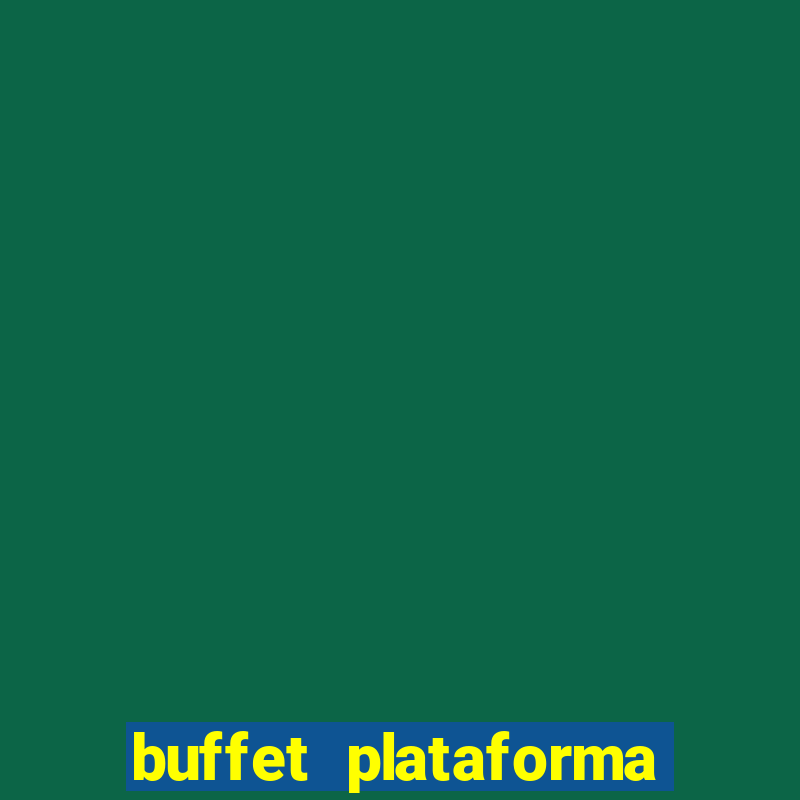 buffet plataforma de jogos